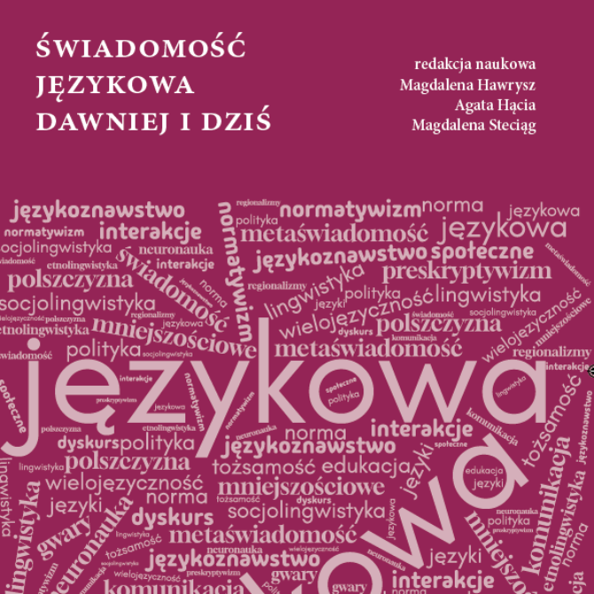 Publikacja po XIII Forum Kultury Słowa „Świadomość językowa dawniej i dziś”